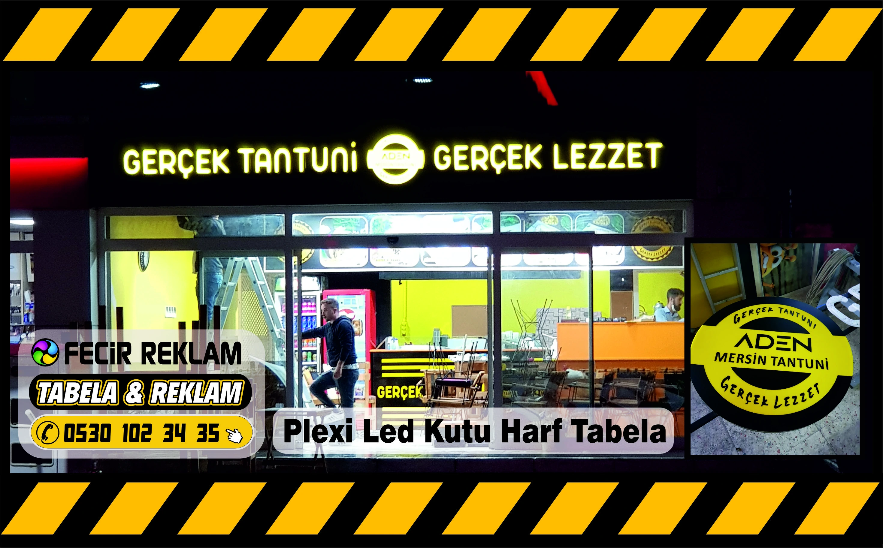 Işıklı Kutu Harf Tabela - Gebze