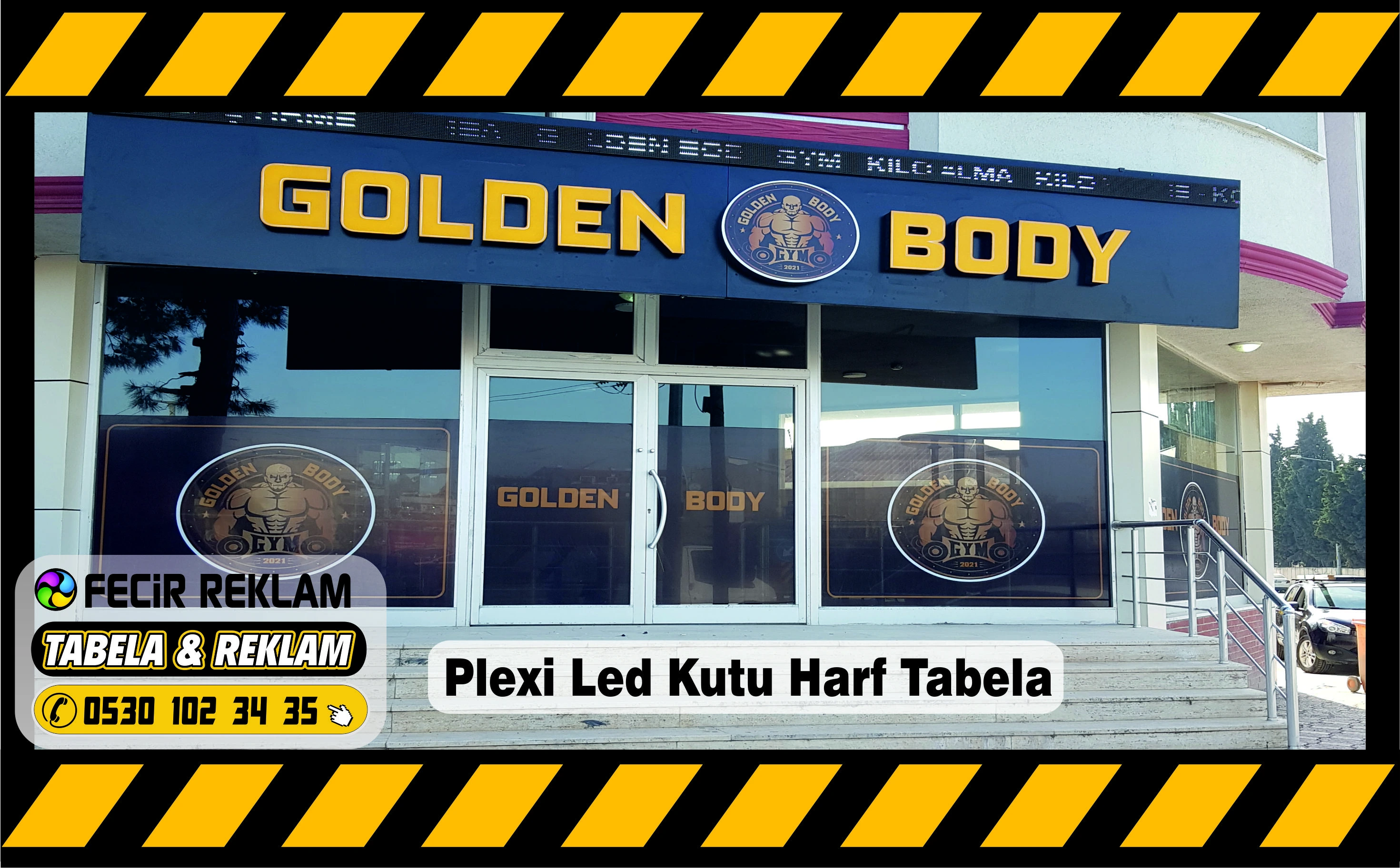 Kutu Harf Tabela - Gebze